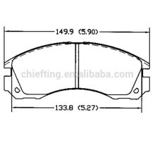 D510 für Mitsubishi abe Bremsbeläge